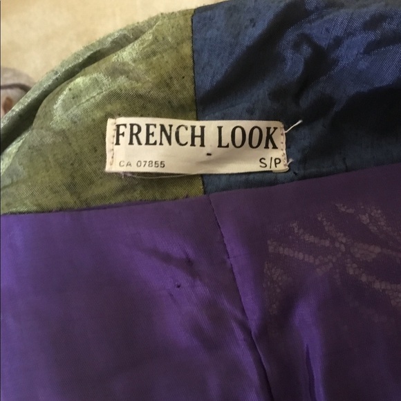 French Look satin jacket and skirt set - Picture 10 of 15